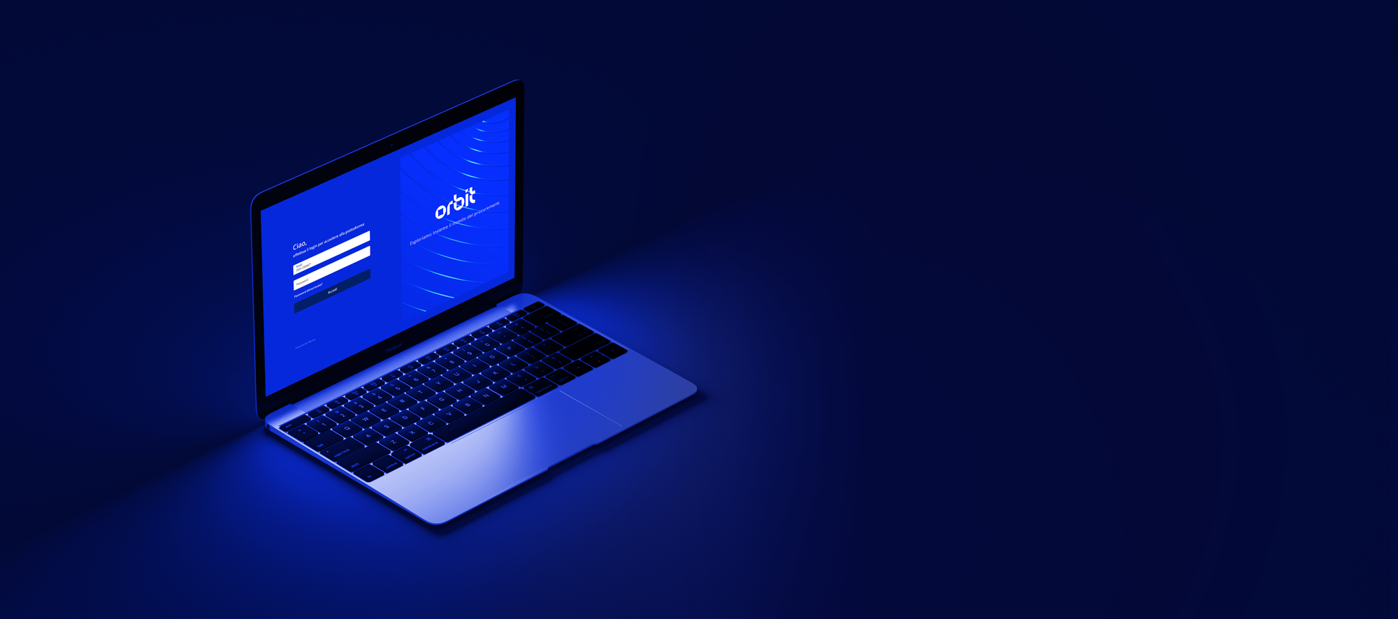 Immagine mockup laptop